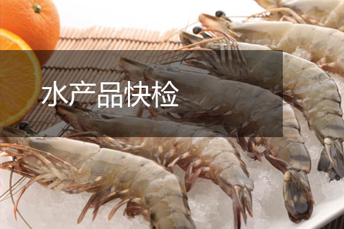 創(chuàng)嚴檢測水產(chǎn)品快檢